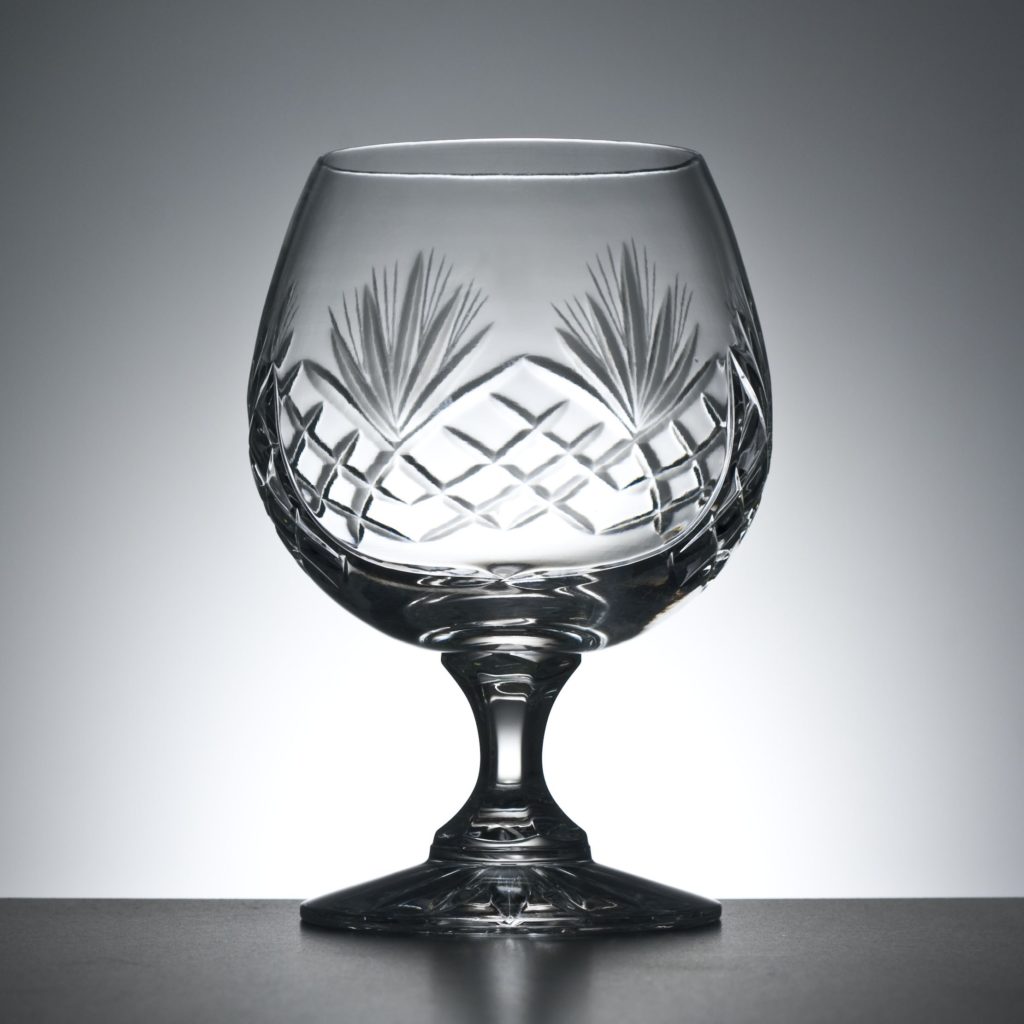 Brandy Glass 24 Lead Crystal Engrave It 2529