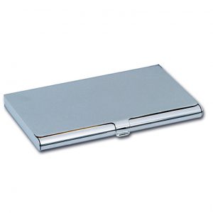 Nickel Plated Business Card Holder