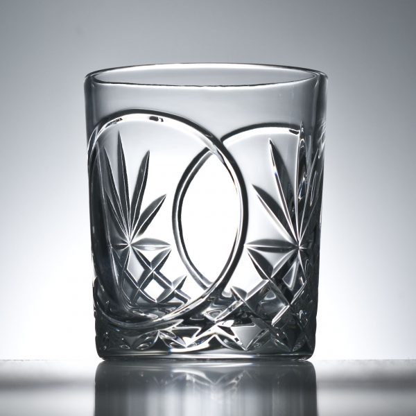Twin Panelled Cut Lead Crystal Whisky Glasses